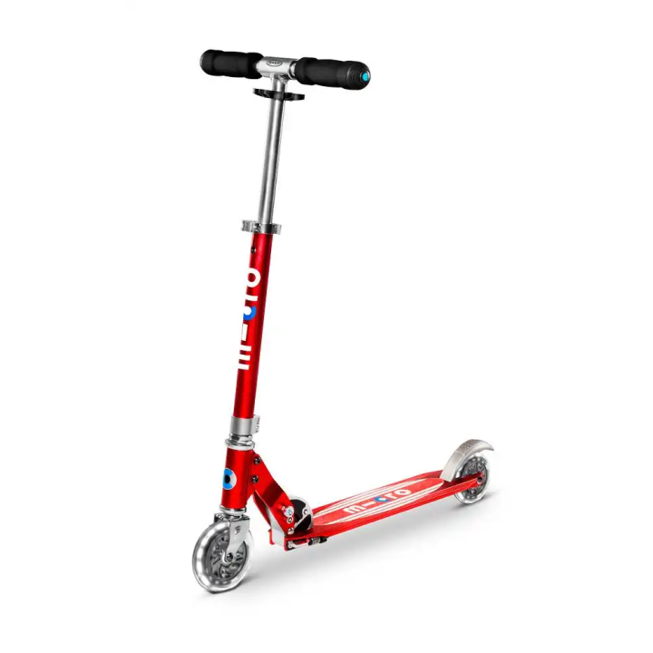 Patinete Micro Sprite LED Rojo Racing