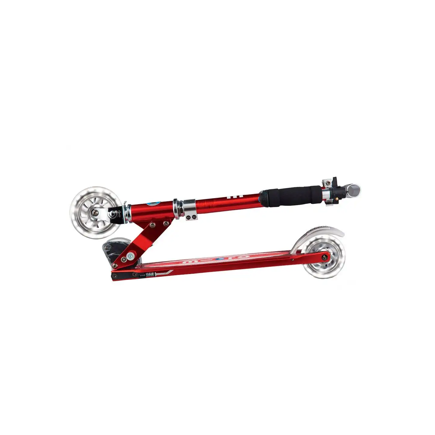 Patinete Micro Sprite LED Rojo Racing
