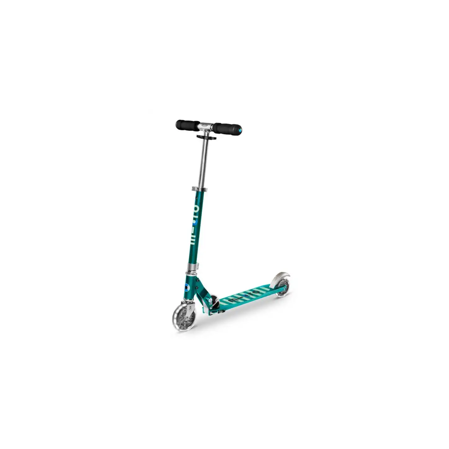Patinete Micro Sprite LED Aqua Stripes