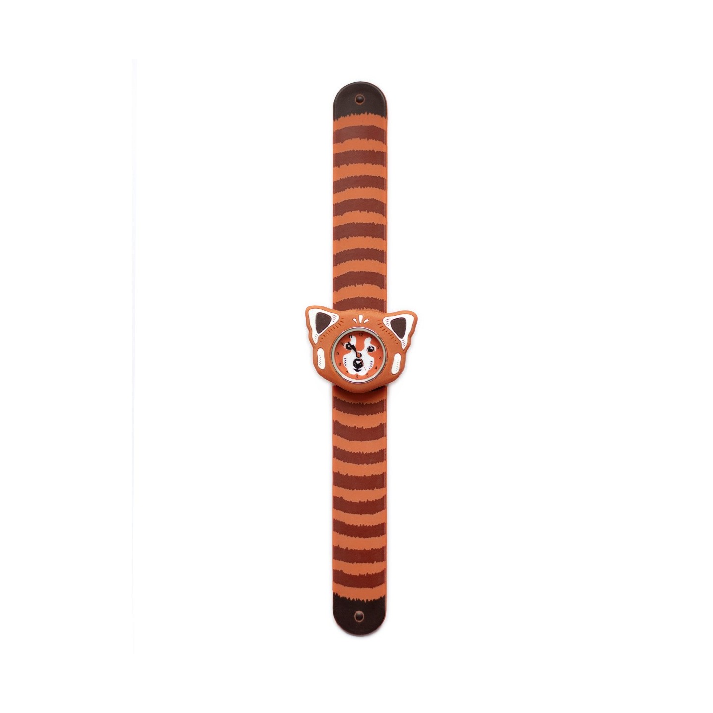 Reloj de pulsera Slap Panda Rojo
