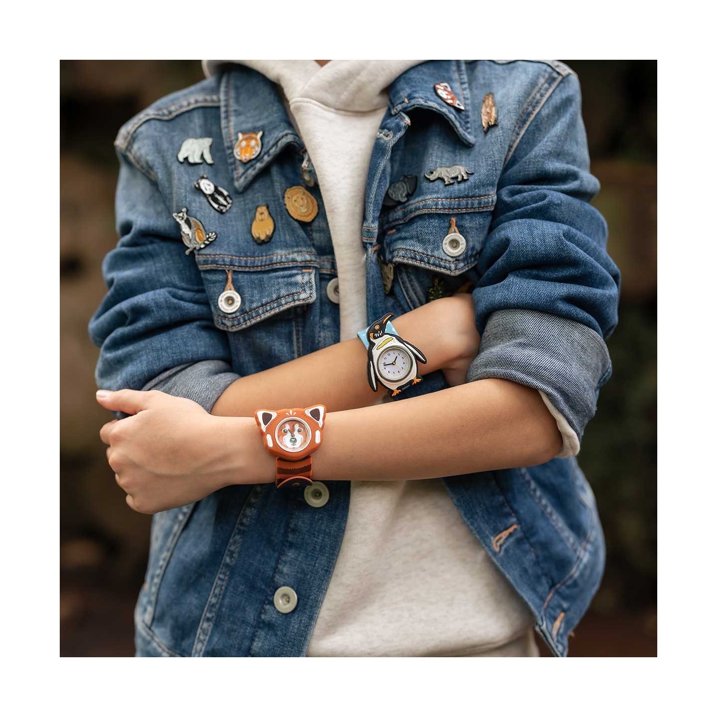 Reloj de pulsera Slap Pinguino