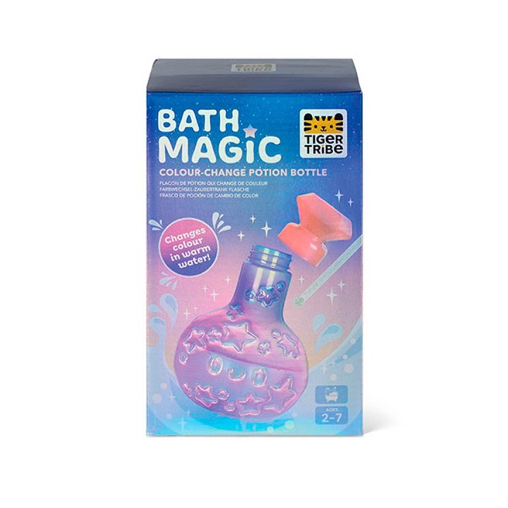 Botella mágica de pociones para el baño - Lila y Rosa