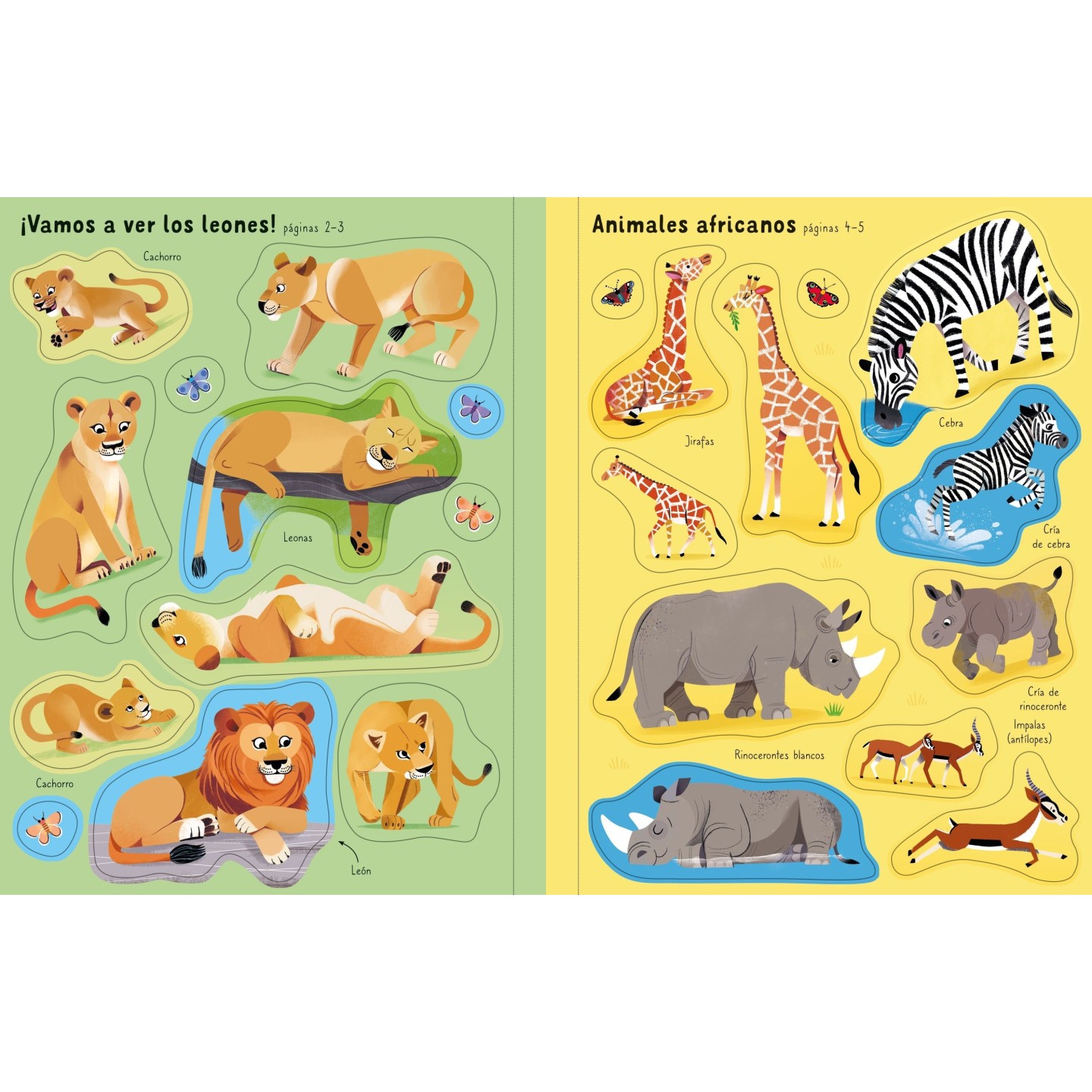 Mi primer libro de pegatinas - Vamos de Safari