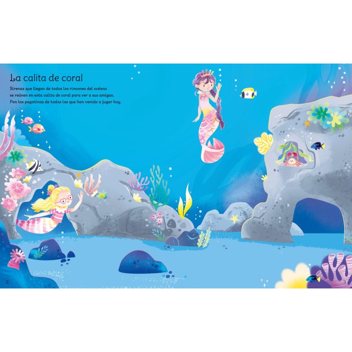 Mi primer libro de pegatinas - Sirenas