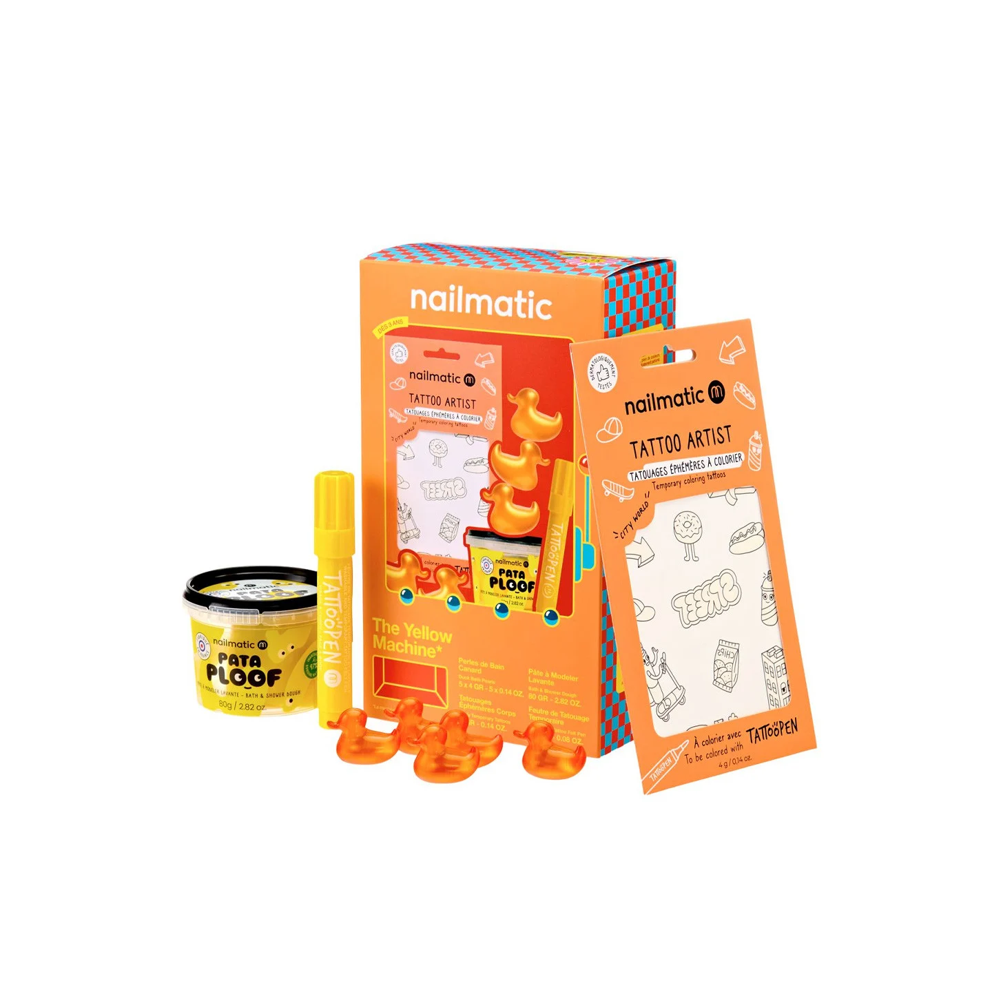 Pack Regalo Machine Amarillo