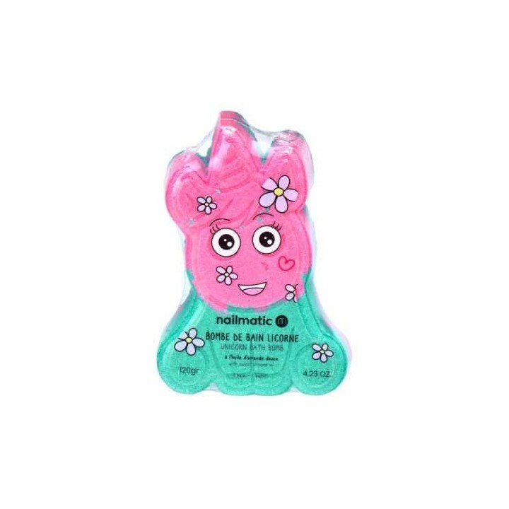 Bomba de baño Unicornio Rosa y Verde