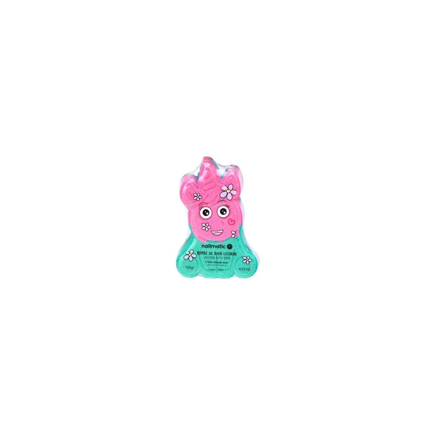 Bomba de baño Unicornio Rosa y Verde