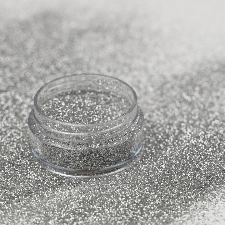Purpurina Biodegradable Plata