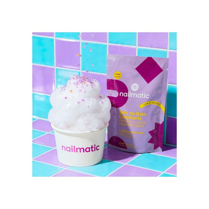 Sales de Baño Crepitantes Violetas