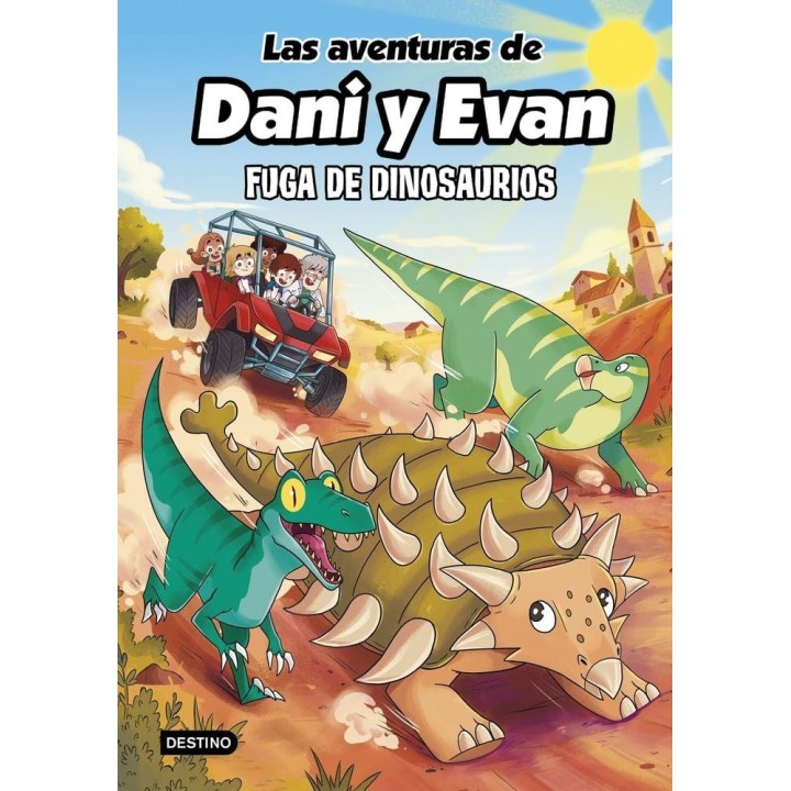 Las aventuras de Dani y Evan 16. Fuga de dinosaurios