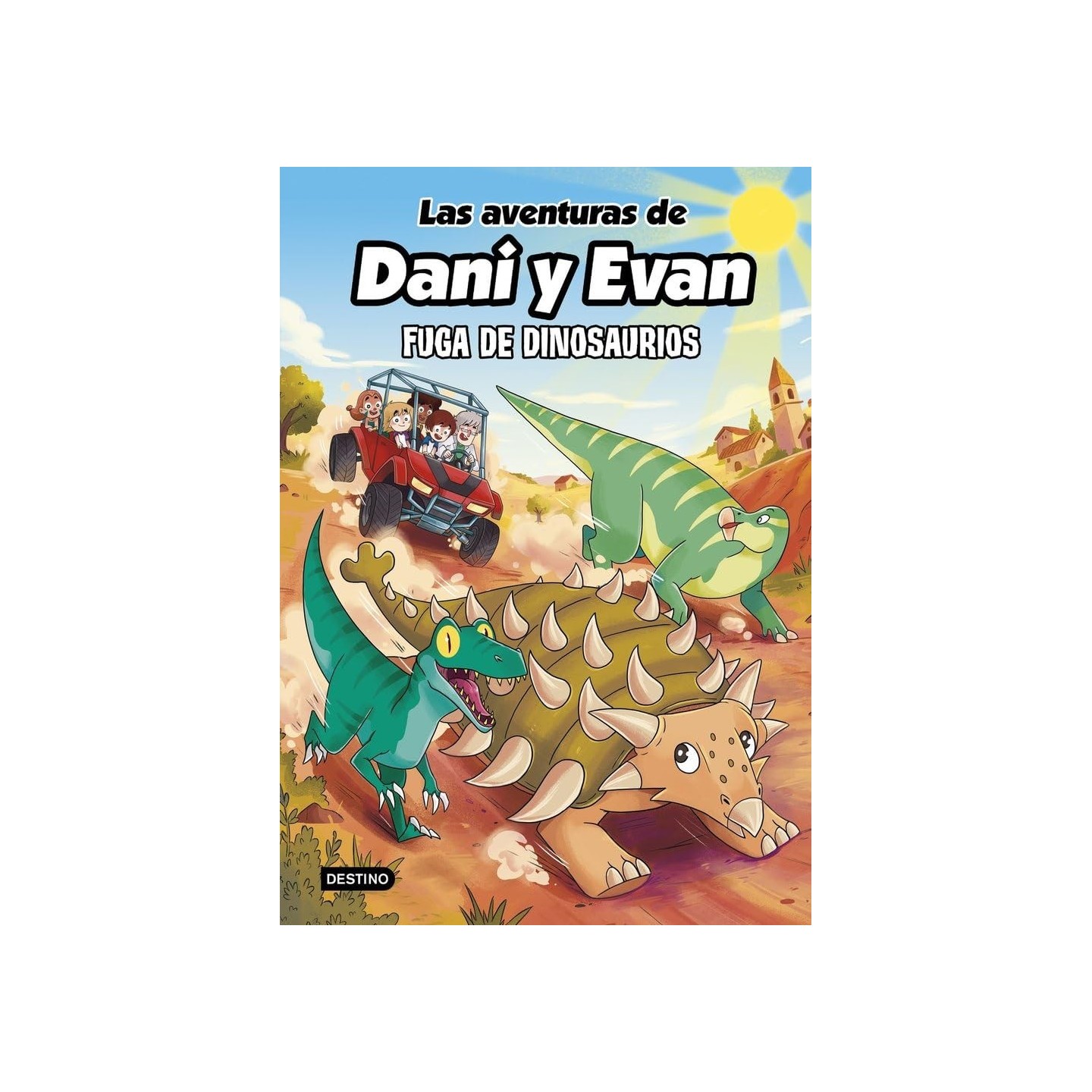 Las aventuras de Dani y Evan 16. Fuga de dinosaurios