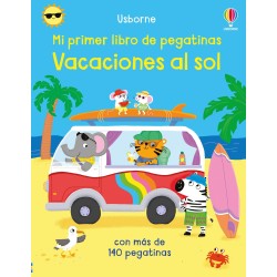 Mi primer libro de pegatinas - Vacaciones al Sol