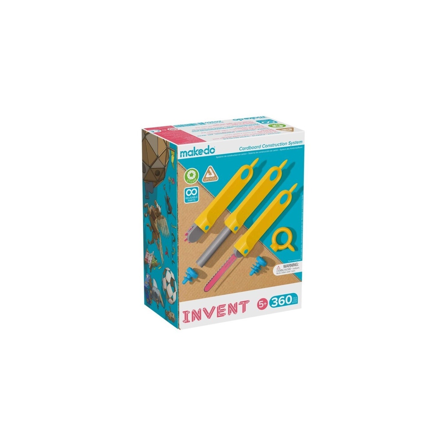 Makedo Invent Kid 360 Piezas