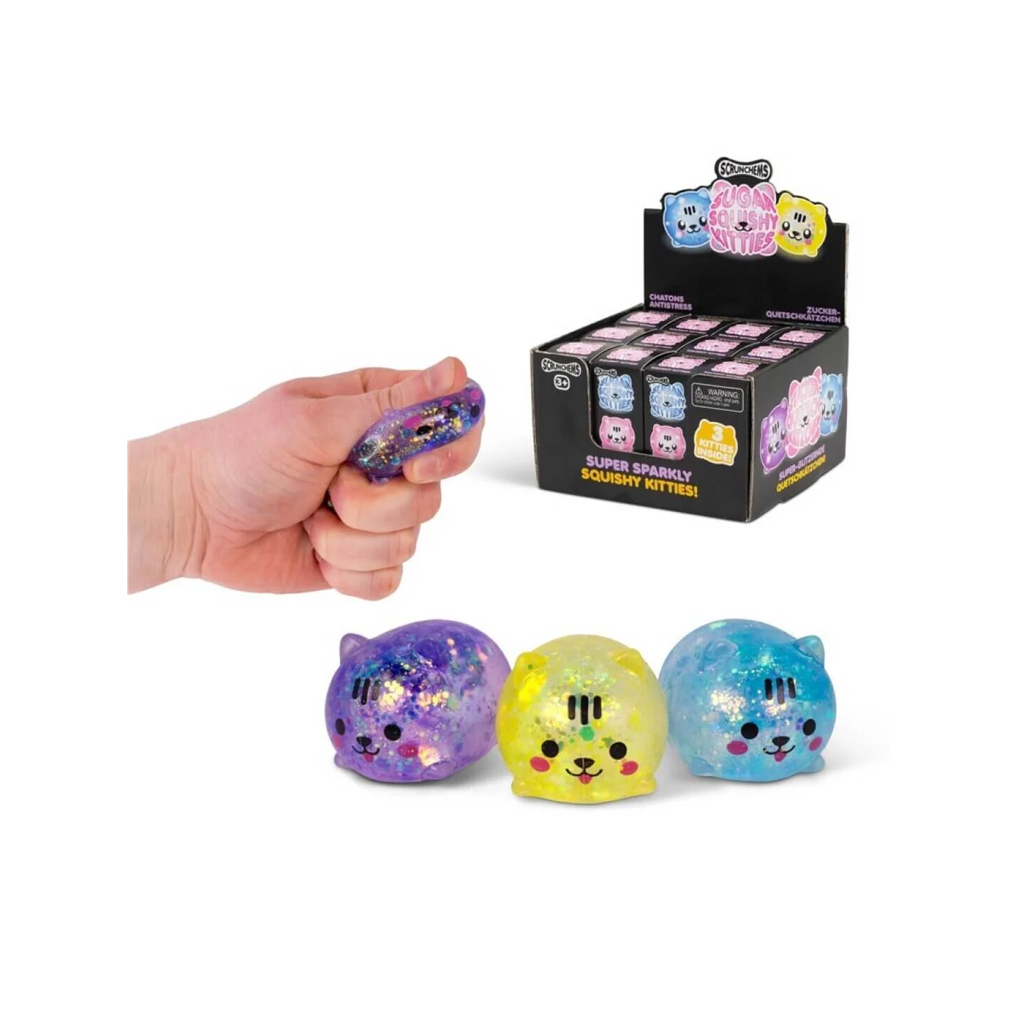Scrunchems Diddy Sugar Squishy Kitty