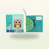 Libro sensorial de tela – Aves
