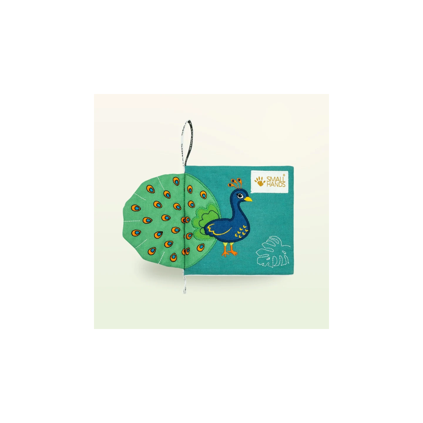 Libro sensorial de tela – Aves
