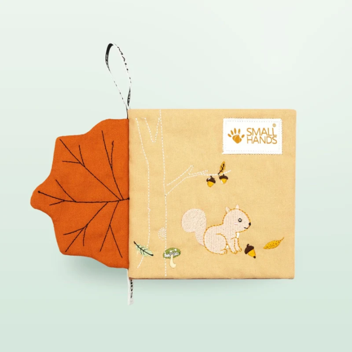 Libro sensorial de tela – Animales salvajes