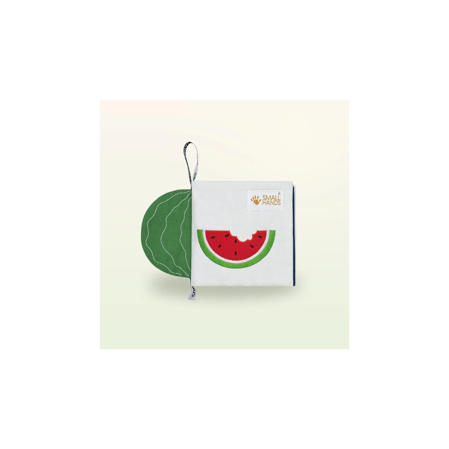Libro sensorial de tela – Frutas exóticas