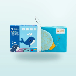 Libro sensorial de tela – Animales marinos