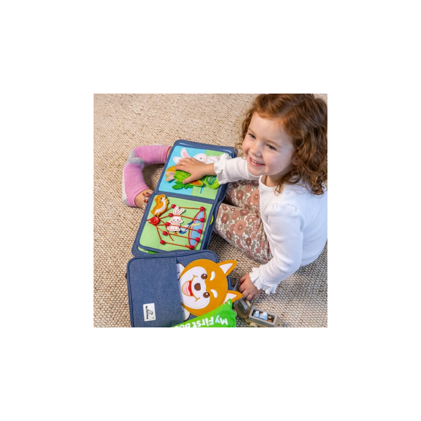 Libro de actividades Montessori – Amigos de las mascotas con mochila
