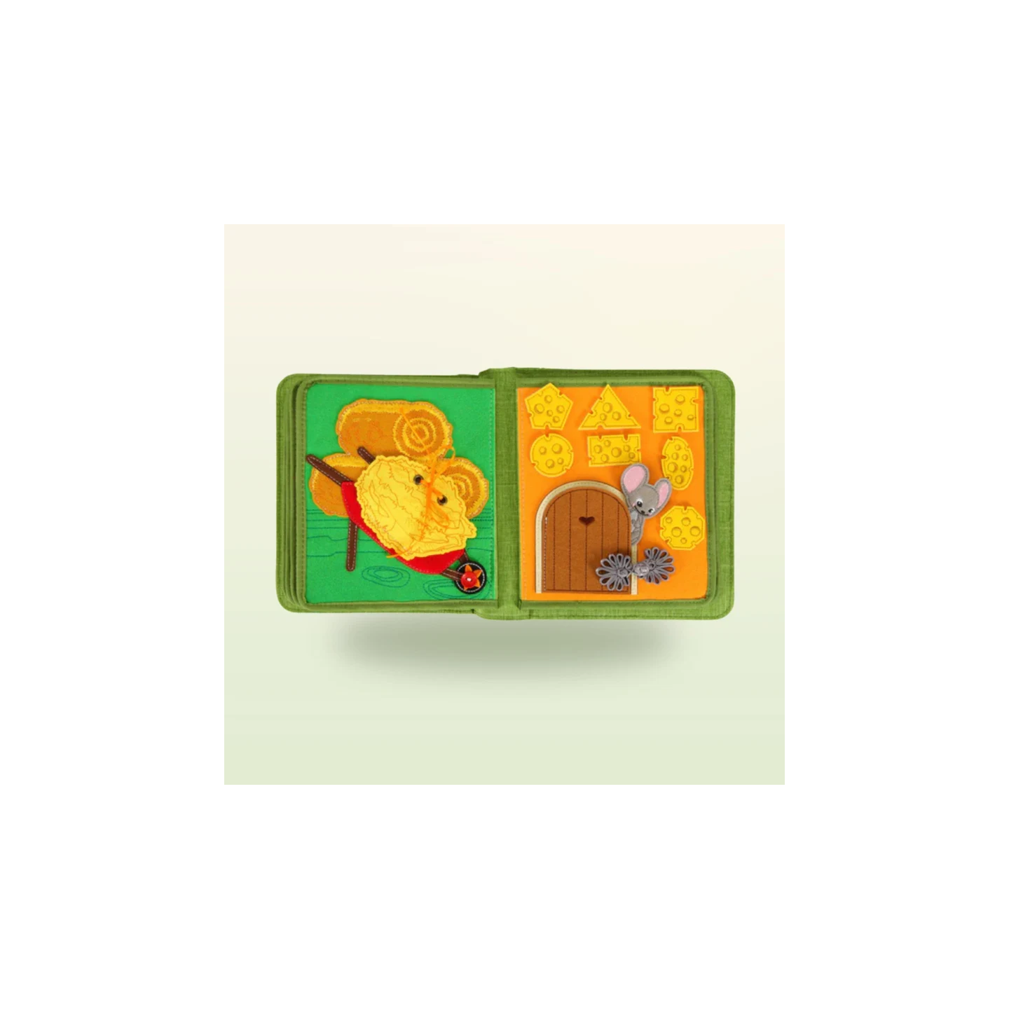 Libro de actividades Montessori – La granja con mochila