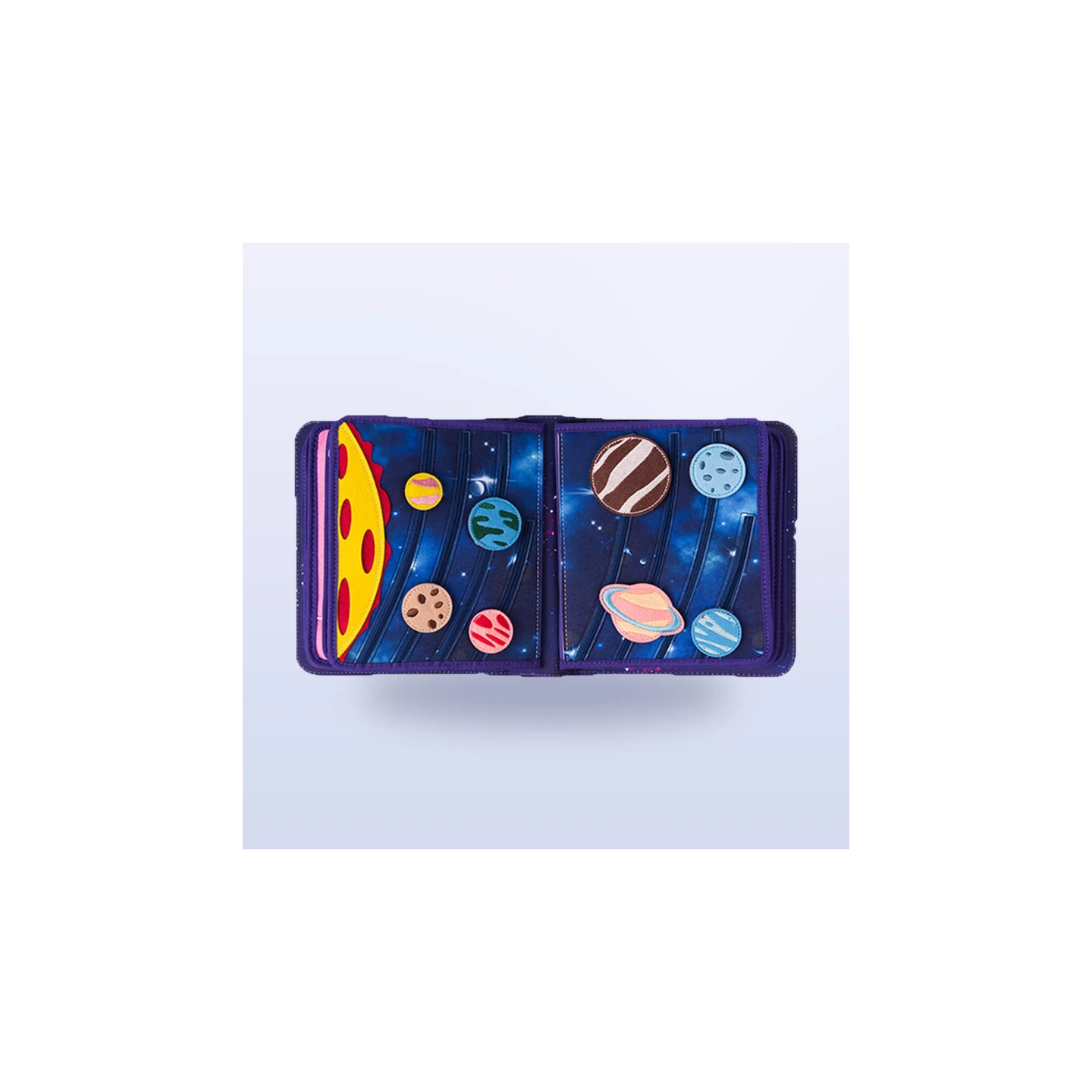 Libro de actividades Montessori – El espacio con mochila