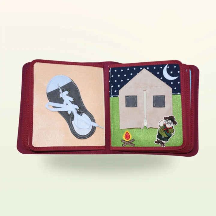 Libro de actividades Montessori – Mi día a día con mochila