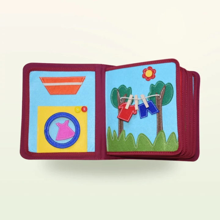 Libro de actividades Montessori – Mi día a día con mochila