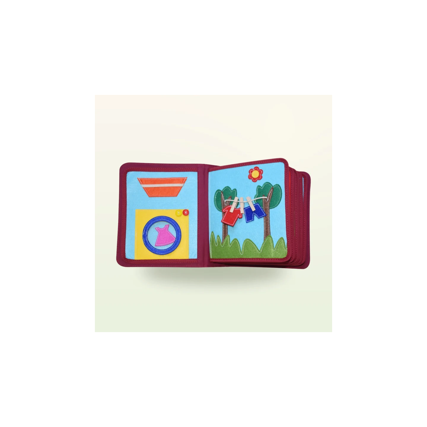 Libro de actividades Montessori – Mi día a día con mochila