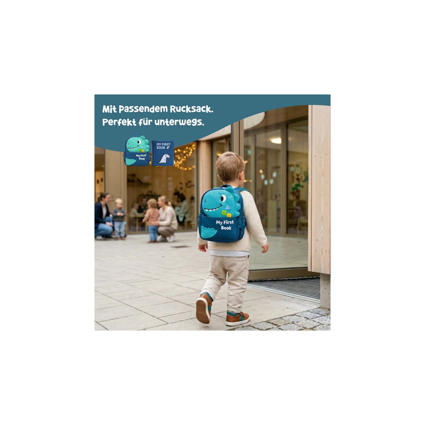 Libro de actividades Montessori – Mi día a día con mochila