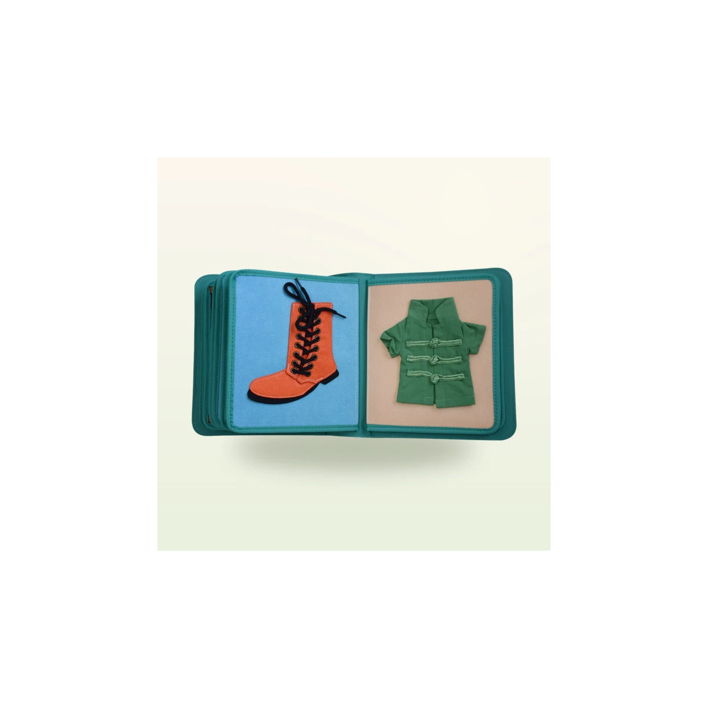 Libro de actividades Montessori – Mi Armario con mochila
