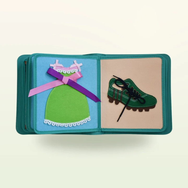 Libro de actividades Montessori – Mi Armario con mochila