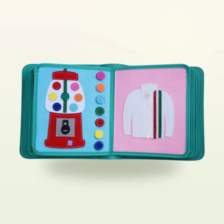 Libro de actividades Montessori – Mi Armario con mochila