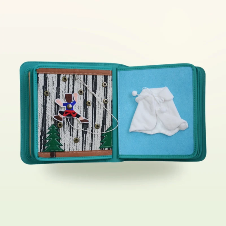 Libro de actividades Montessori – Mi Armario con mochila