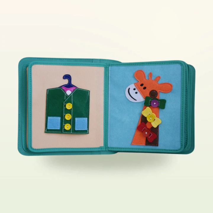 Libro de actividades Montessori – Mi Armario con mochila