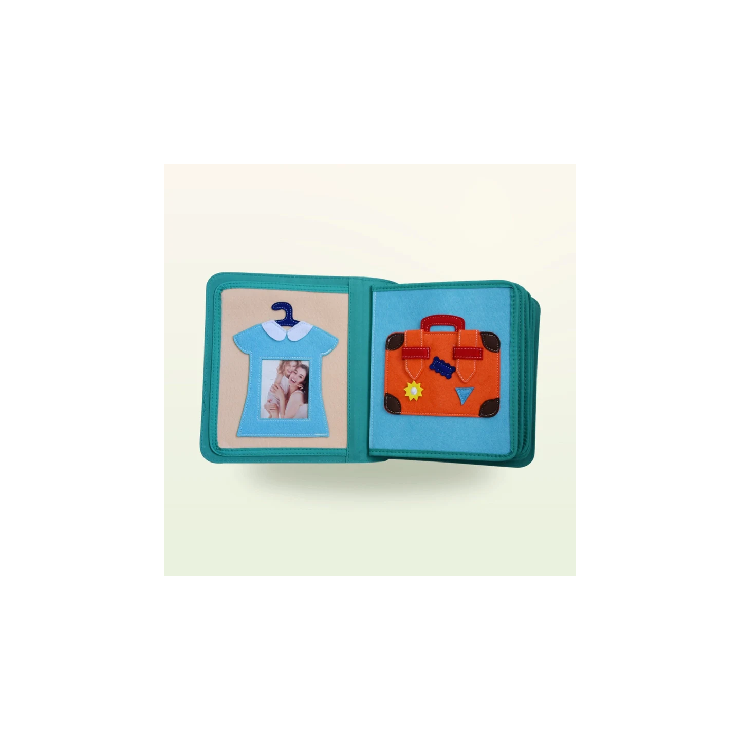 Libro de actividades Montessori – Mi Armario con mochila