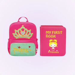 Libro de actividades Montessori – Princesa con mochila