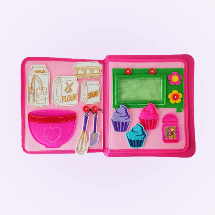 Libro de actividades Montessori – Princesa con mochila