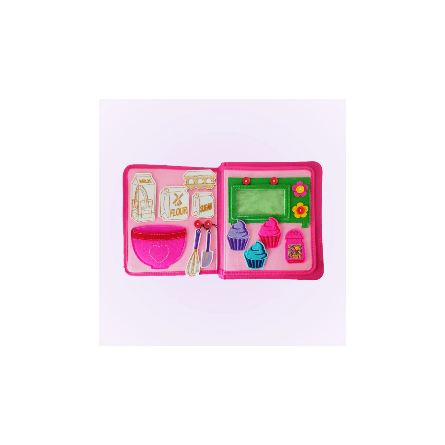 Libro de actividades Montessori – Princesa con mochila