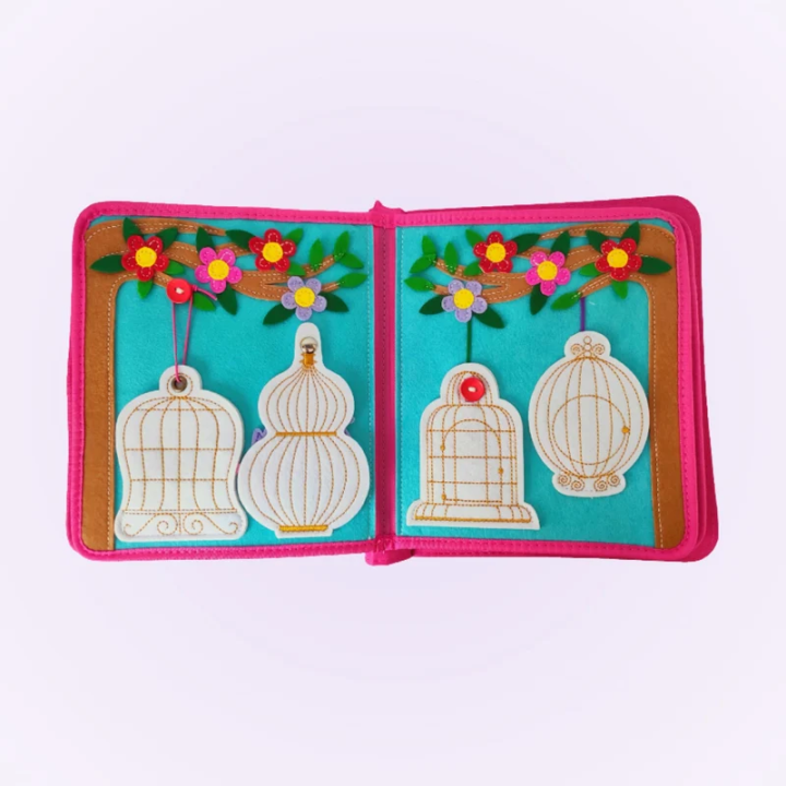 Libro de actividades Montessori – Princesa con mochila