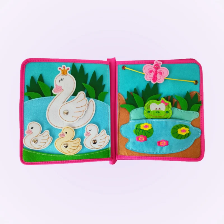 Libro de actividades Montessori – Princesa con mochila