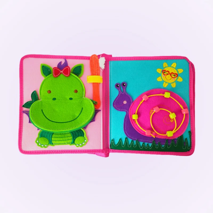 Libro de actividades Montessori – Princesa con mochila