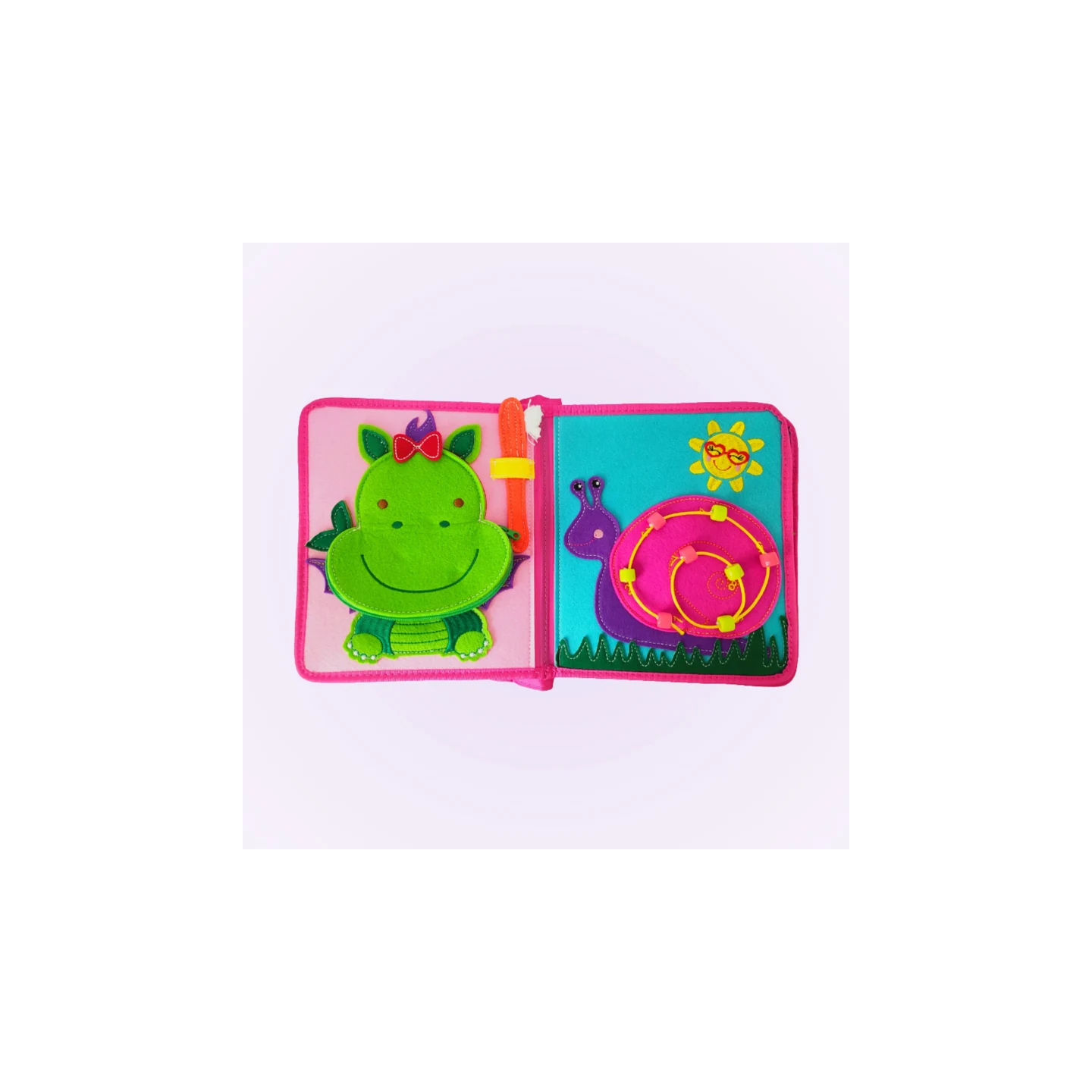 Libro de actividades Montessori – Princesa con mochila