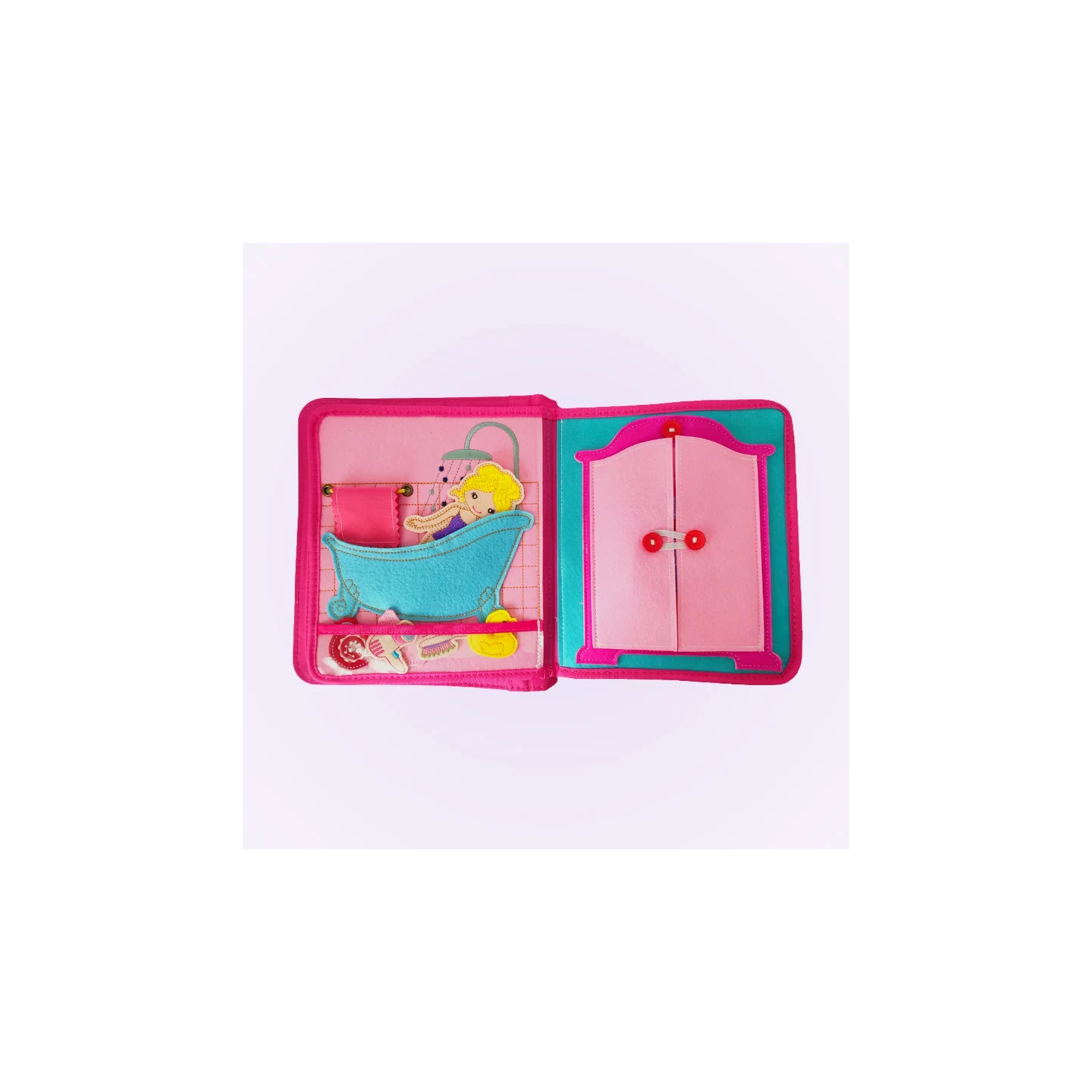 Libro de actividades Montessori – Princesa con mochila