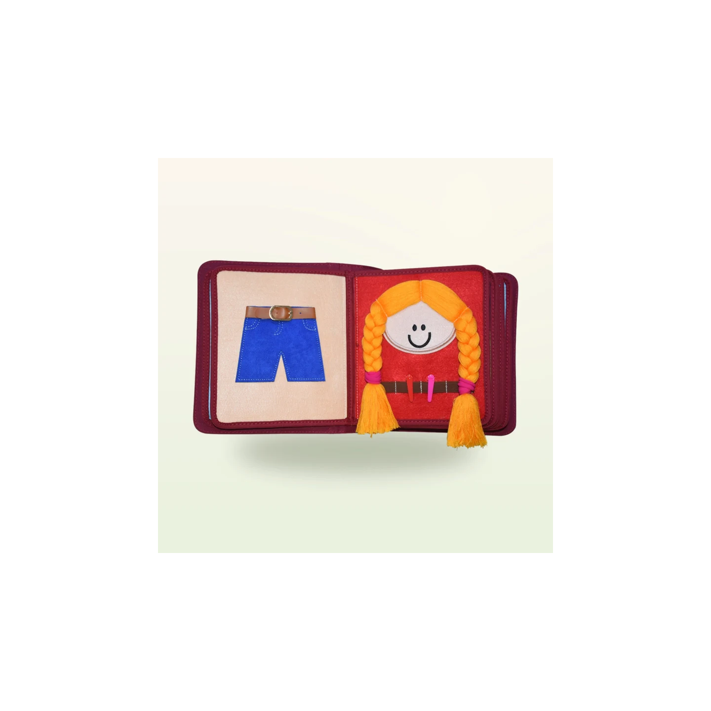 Libro de actividades Montessori – Mi día a día con mochila Roja