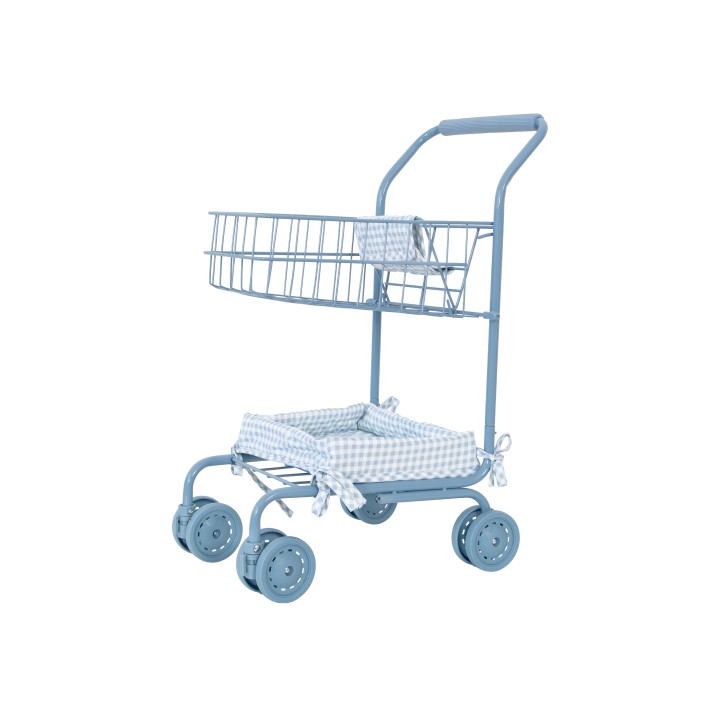 Carrito de Compra para Muñecas Vichy Blue