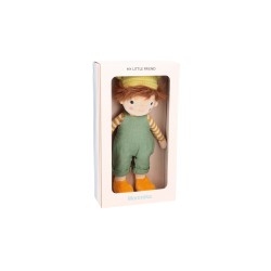 Muñeco Blandito "Pequeño Nico" Peto Verde