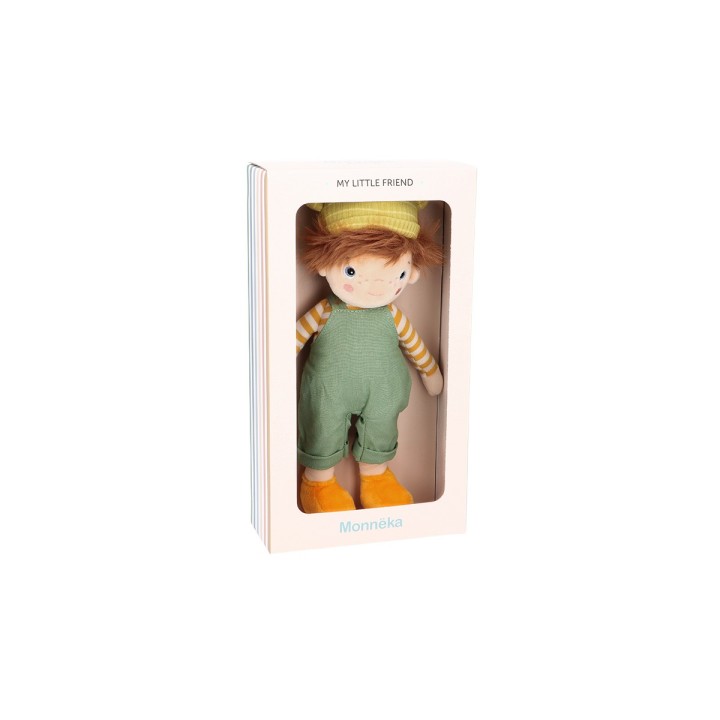Muñeco Blandito "Pequeño Nico" Peto Verde