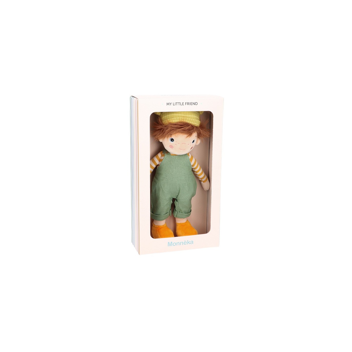 Muñeco Blandito "Pequeño Nico" Peto Verde