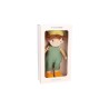 Muñeco Blandito "Pequeño Nico" Peto Verde